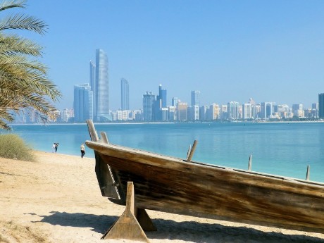Skyline Dubai von The Palm