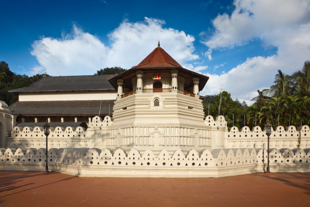 Zahntempel Frontansicht, Sri Lanka