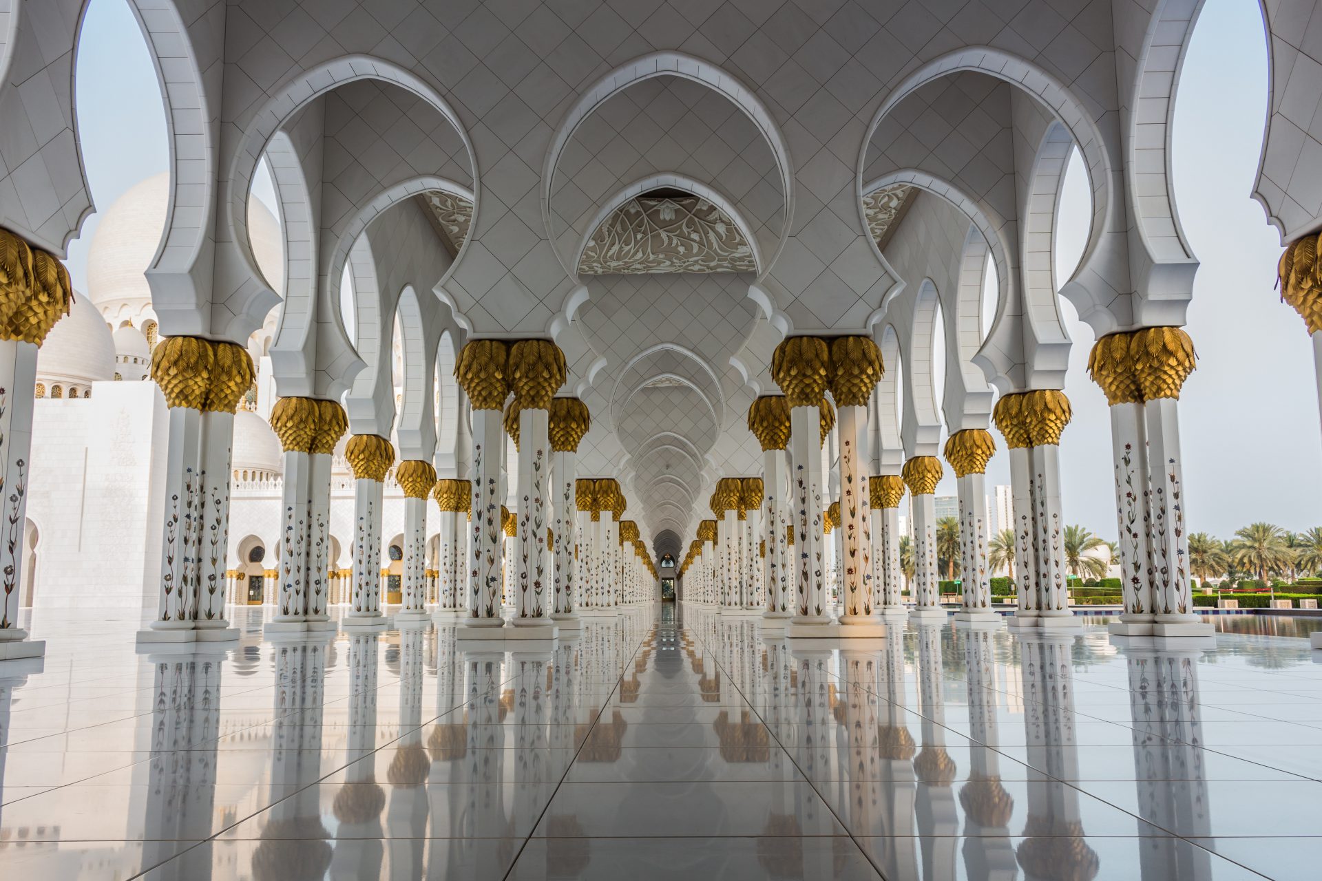 Sheikh-Zayed-Moschee, Abu Dhabi, VAE