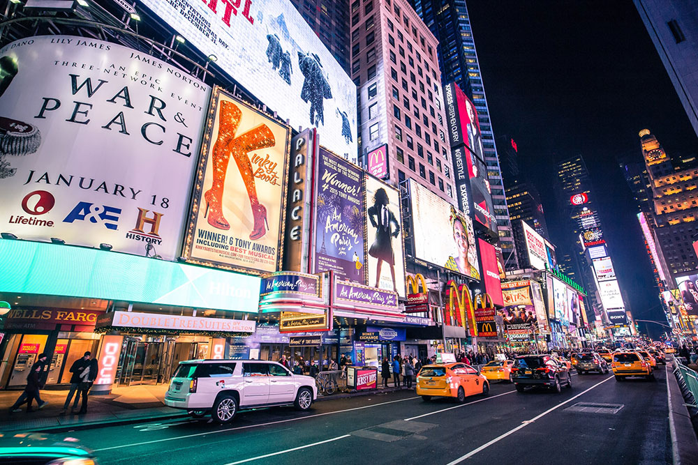 new york times square