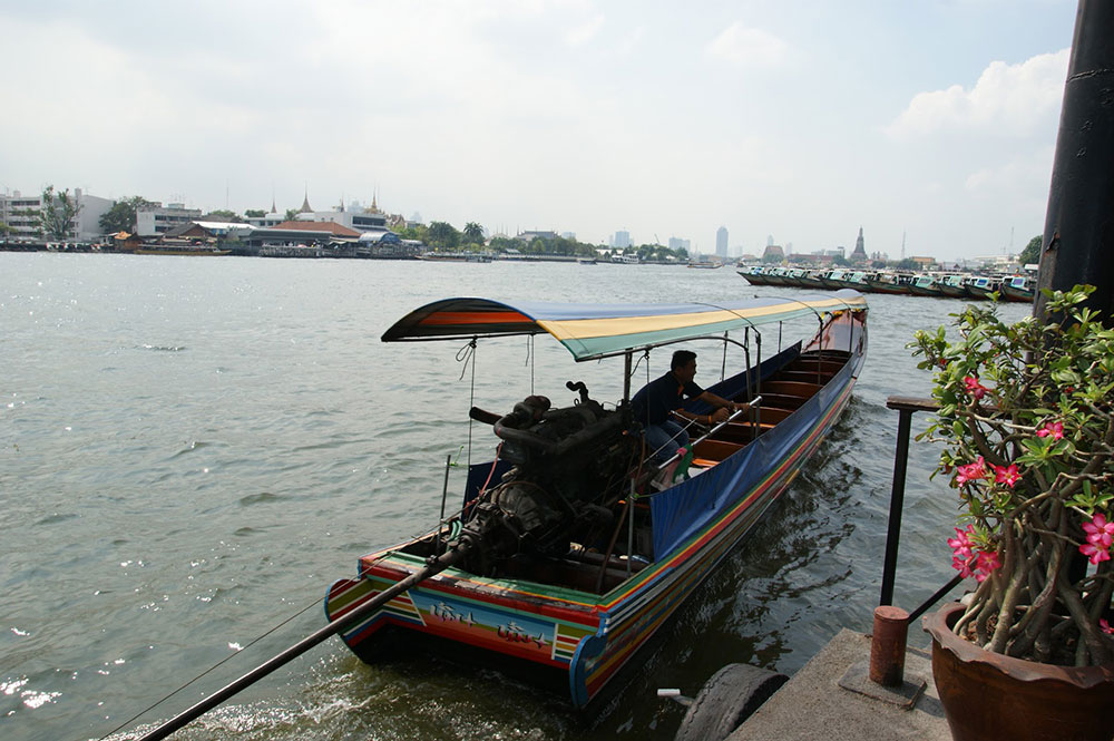 bangkok fluss boot