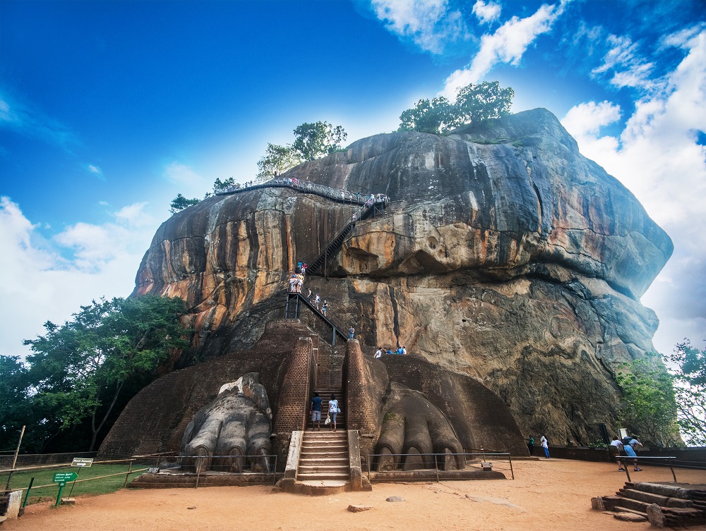 sigiriya löwenfelsen