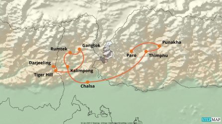 StepMap-Karte-Faszination-Bhutan (1)