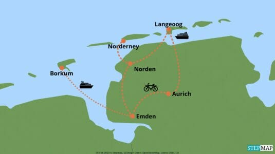 StepMap-Karte-Individuelle-Radreise-Ostfriesland-Inselhuepfen (1)